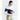 70° Long Sleeve Asymm Show Shirt Navy/White