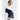 70° Long Sleeve Asymm Show Shirt Navy/White