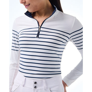 70° French Stripe Performance Sun Shirt
