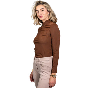 Equisite Alesia Mockneck Technical Shirt