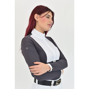 For Horses ALIYAH Women's Long-Sleeve Show Shirt Silky Move