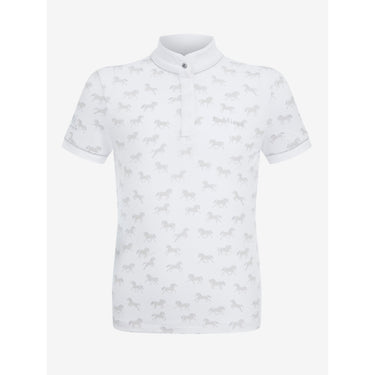 LeMieux Mini Bella Short Sleeve Junior Show Shirt Glitter Trim