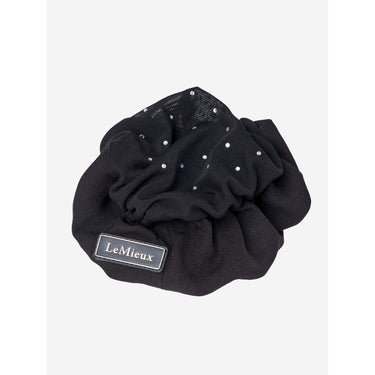 LeMieux Scrunchie with Crystal Hair Net Equestrian Show Accessory