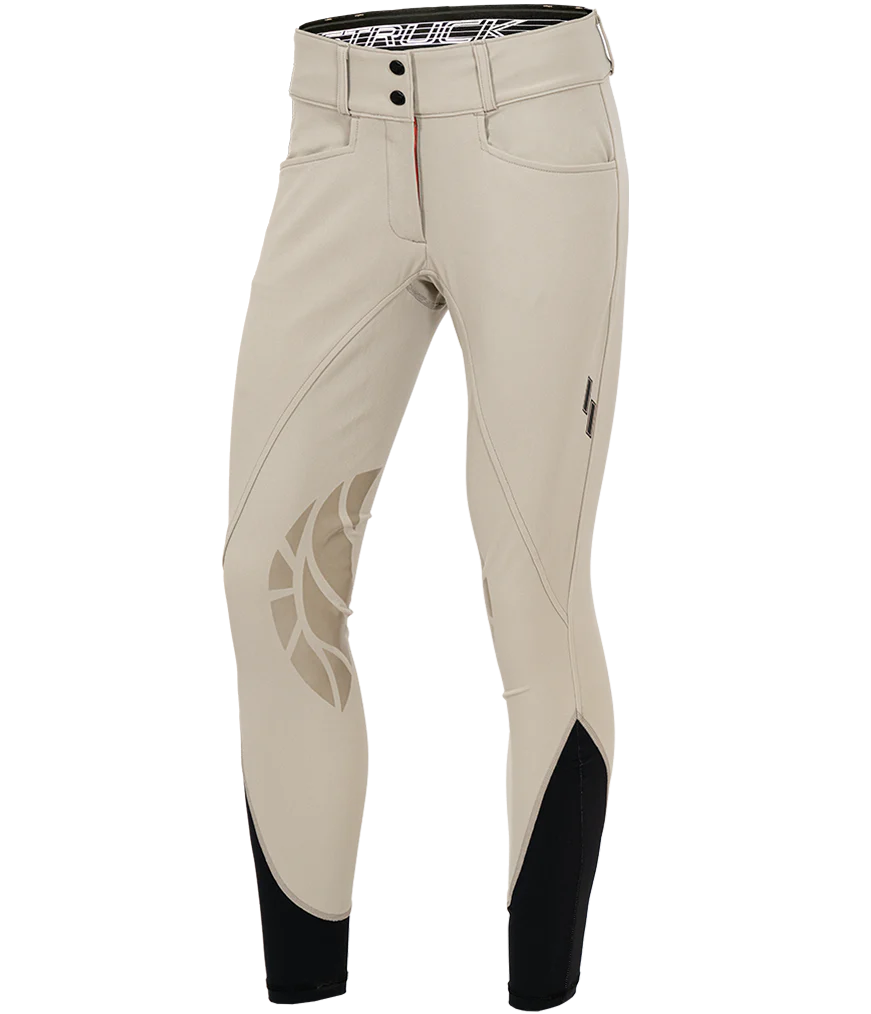 Struck Ladies  Knee Patch Breech -Tan 60 Series