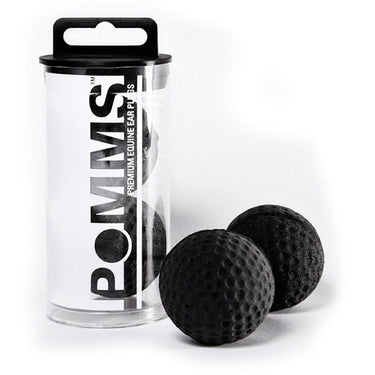 POMMS Equestrian Ear Plugs Black