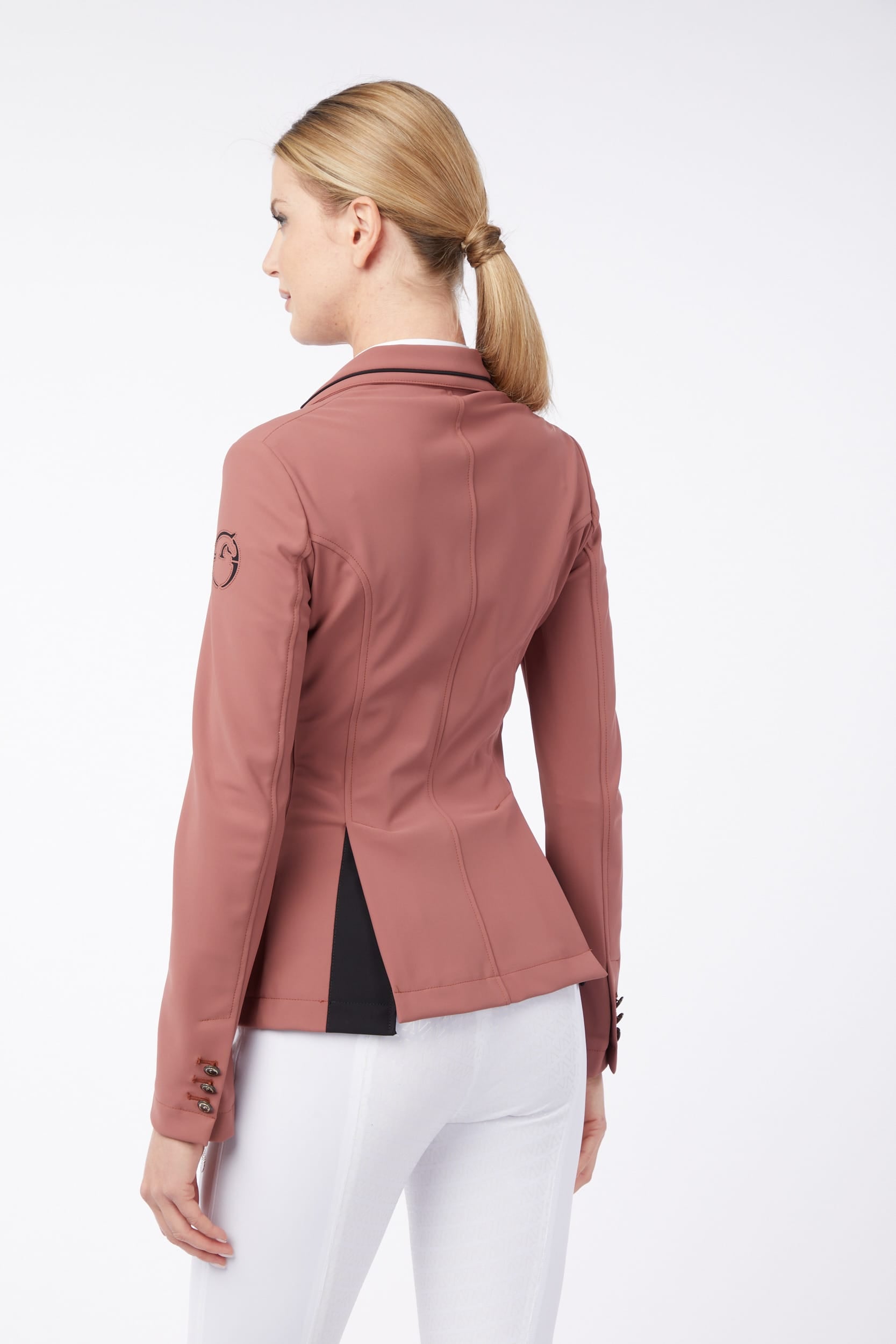 Vestrum Canberra Competition Show Coat - Muave & Cloud Blue