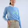 70° Salta Light Crew Neck Sweater Sky