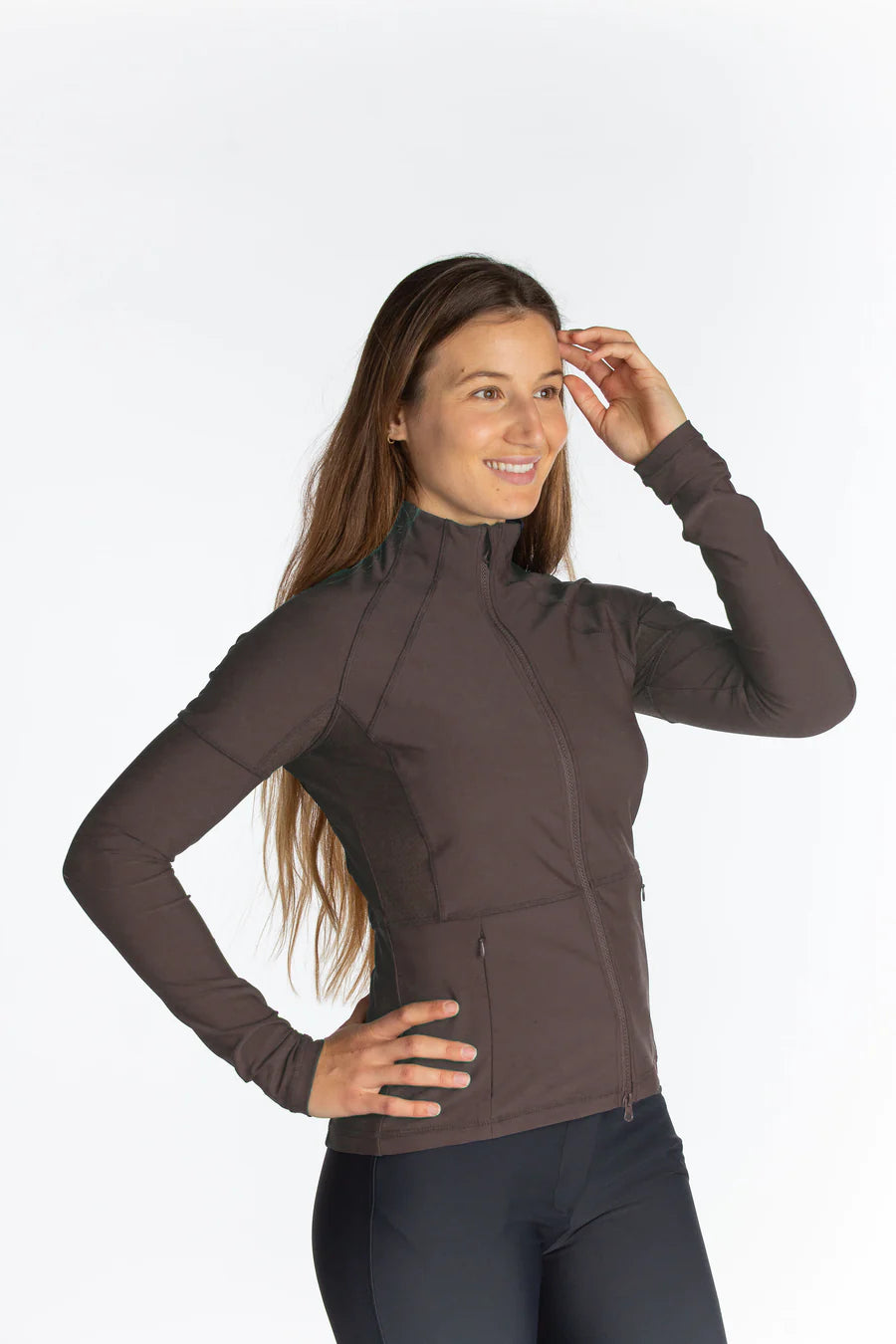 Hannah Childs Rider Warm Up Jacket - Capachino