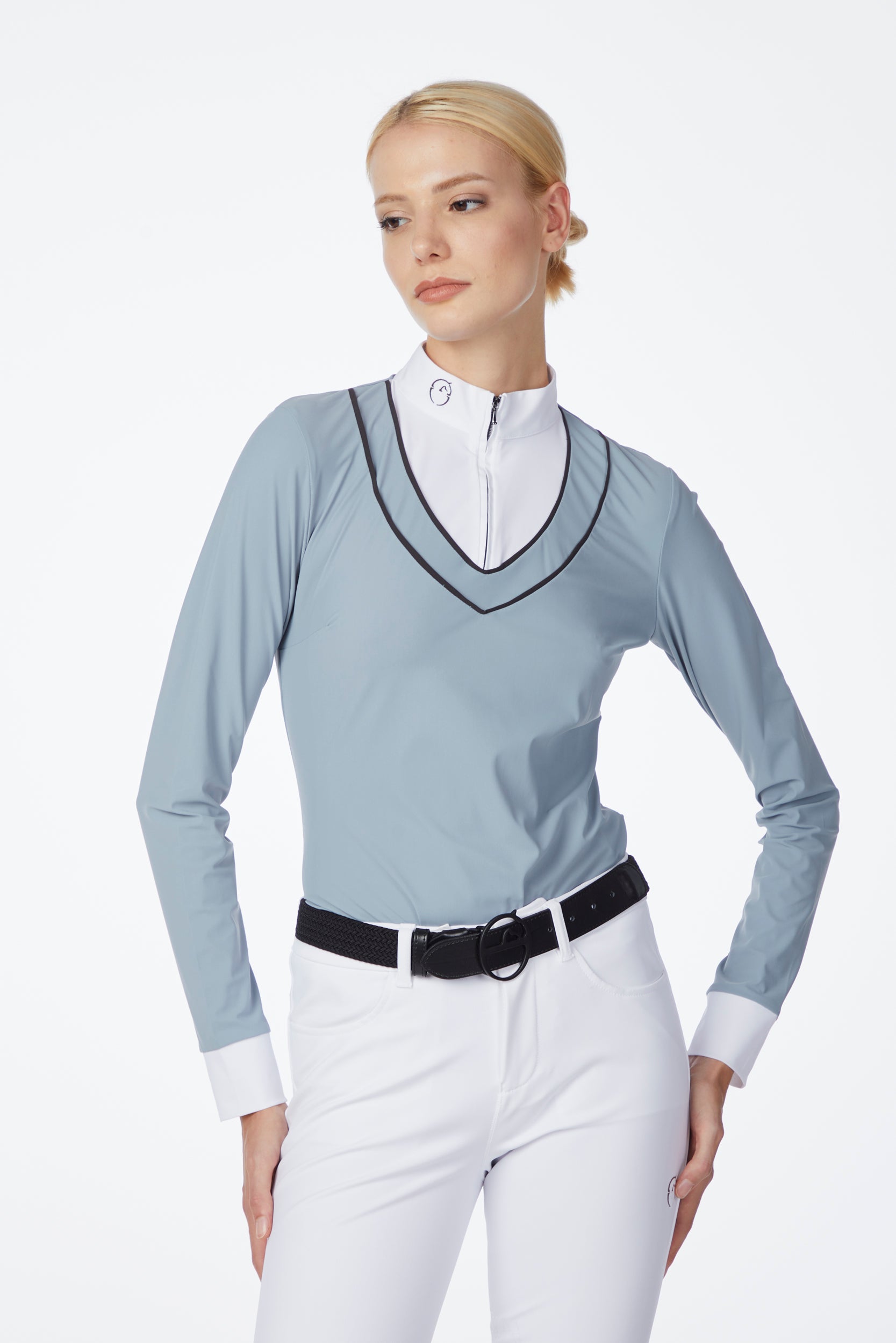 Vestrum Reims Women’s Long Sleeve Competition Shirt - Cloud Blue