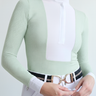 70° Zephyr Mesh Bib Show Shirt Celery