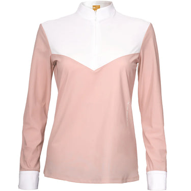 Struck Women’s Long Sleeve Show Shirt - Rose & Titanium