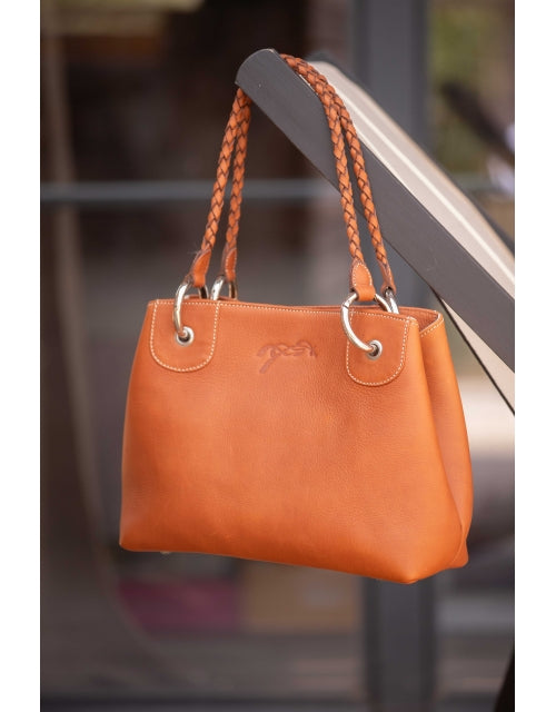 Penelope Zabel Handbag in Cognac