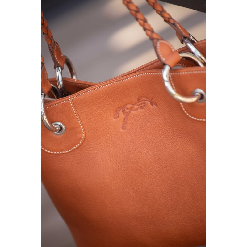 Penelope Zabel Handbag in Cognac
