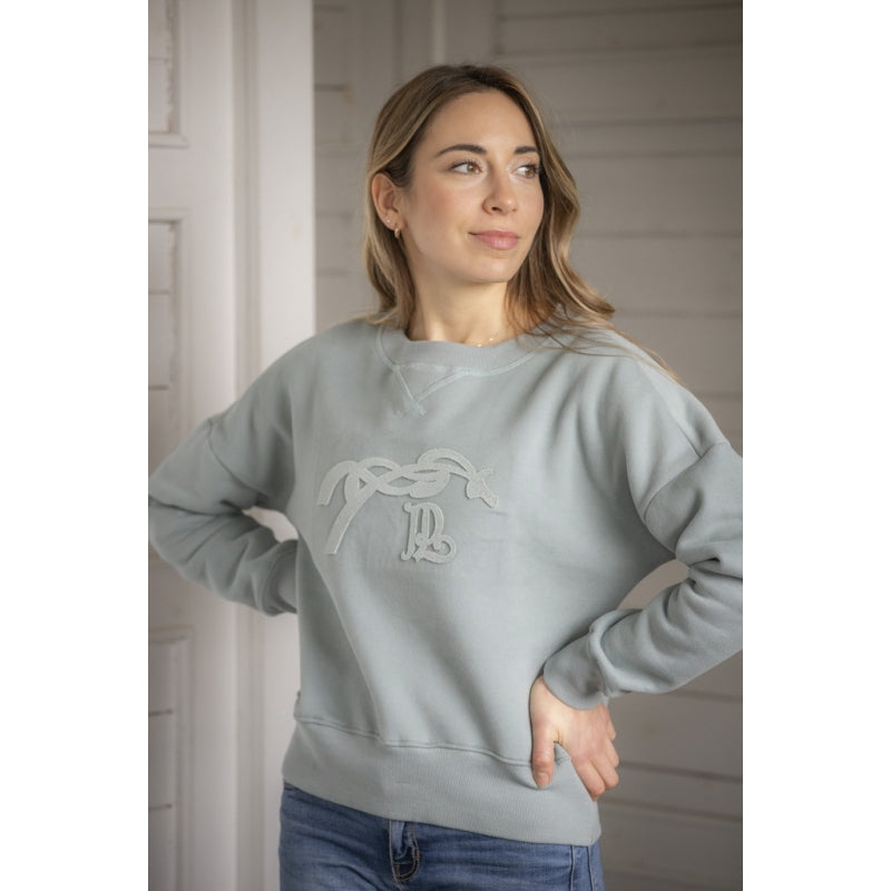 Penelope Bianca Sweatshirt  - Sage Green