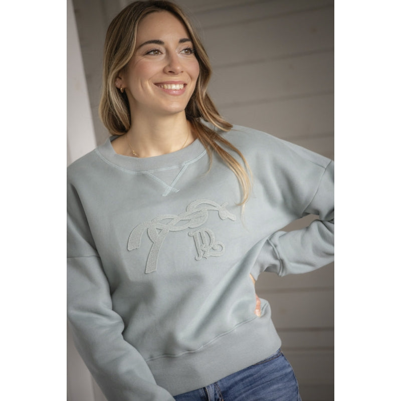 Penelope Bianca Sweatshirt  - Sage Green