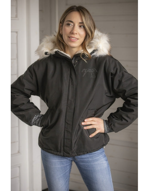 Penelope Aiko Bomber Jacket - Black