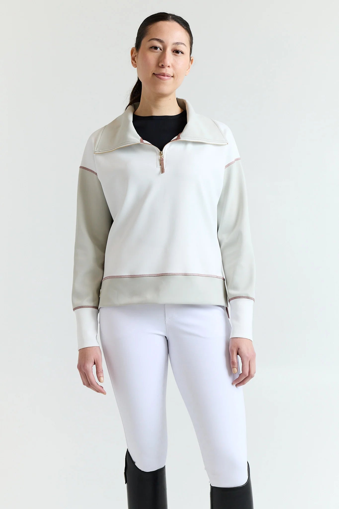 70 Degrees Khaki Scuba Top