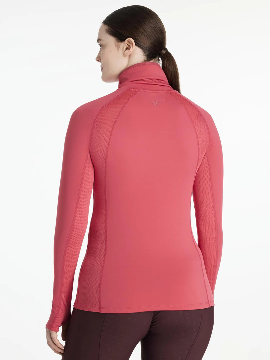 Lemieux Sara Snood Base Layer in Cranberry & Navy