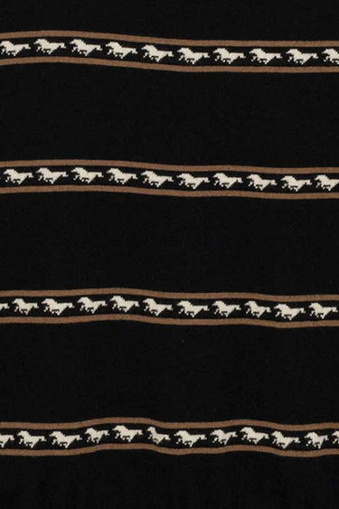 Hannah Childs Lifestyle Women's Adi Running Horses Crew Neck Sweater