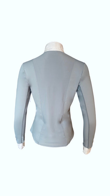 70° Long Sleeve Bib Show Shirt Blue Quartz