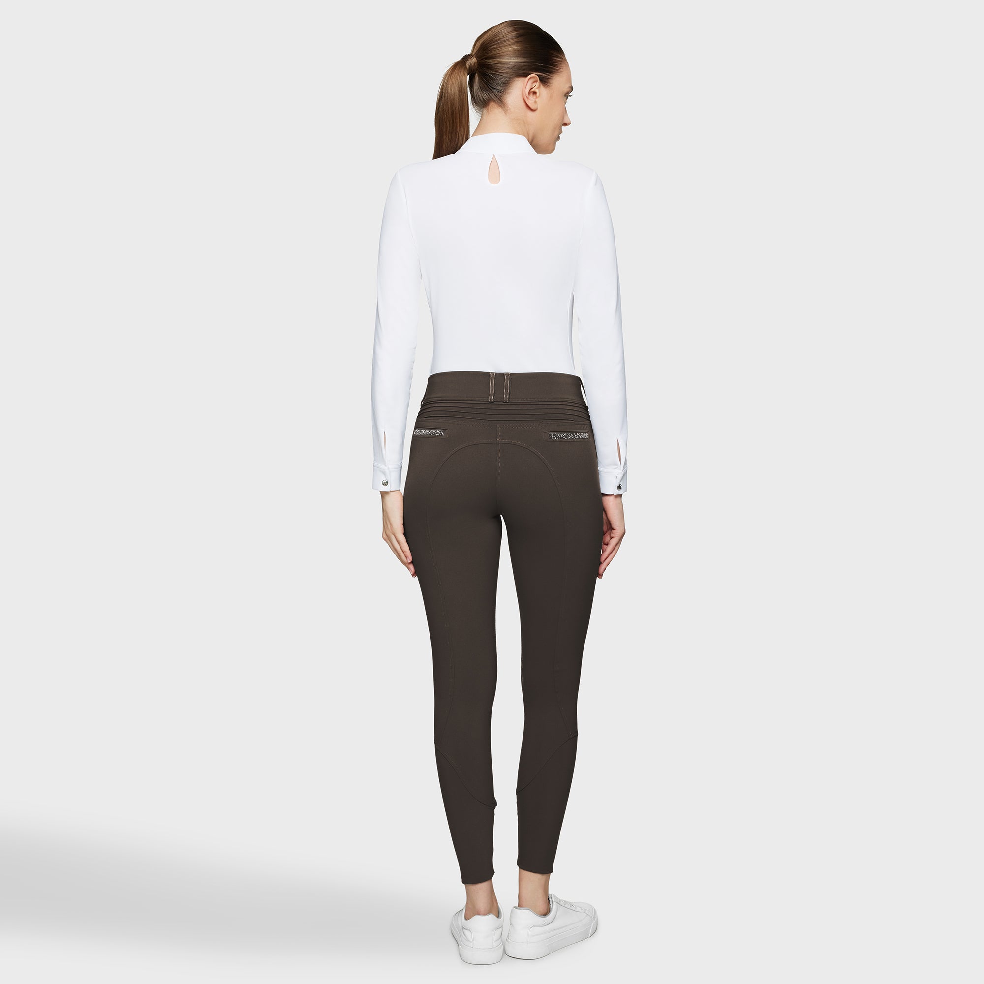 Samshield Women’s Chloe Crystal Breeches - Mocha
