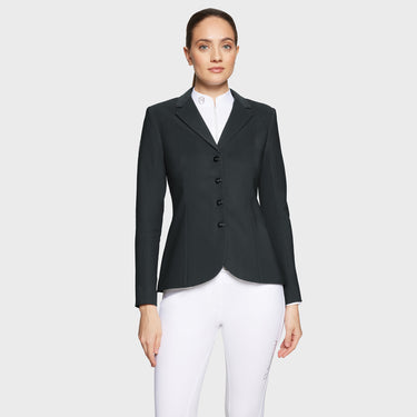 Samshield Show Coat – Olympe Crystal in Moonless Night - Women's Equestrian Competition Jacket with Crystals & Breathable Fabric