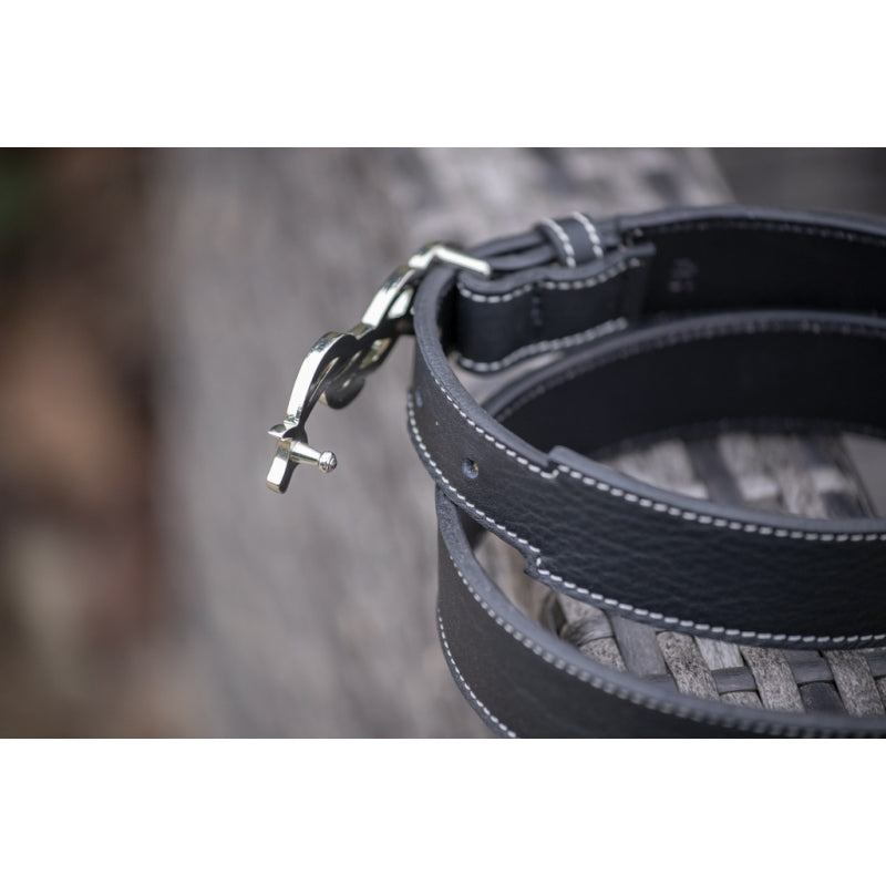 Penelope Signiture Belt - Black and Navy