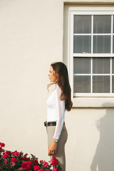 Women's Chloe Lightweight Beige Performance Riding Breeches