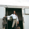 Women's Chloe Lightweight Beige Performance Riding Breeches