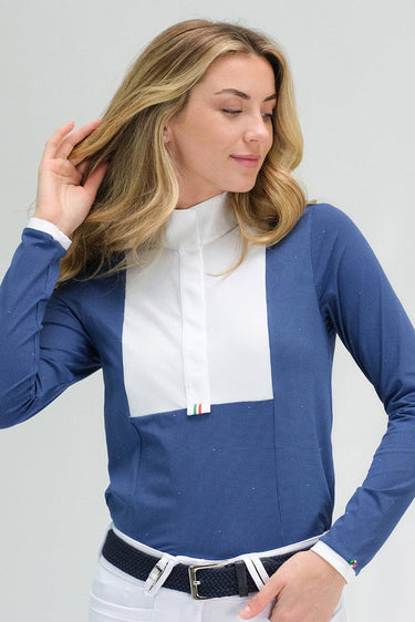 For Horses ALIYAH Women's Long-Sleeve Show Shirt Silky Move