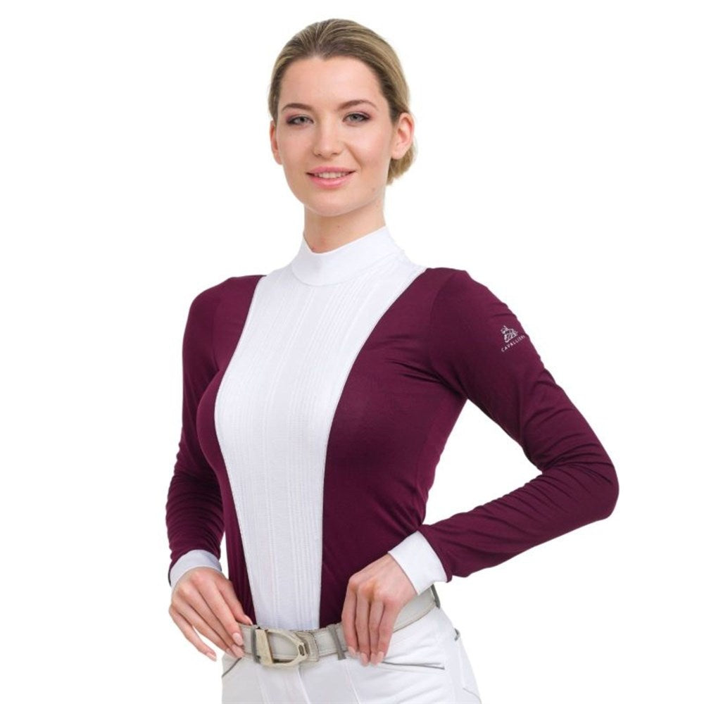 Cavalliera Ladies Show Shirt - Queen - Long Sleeved