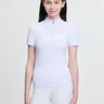LeMieux Young Rider Brilliance Livvy Short Sleeve Show Shirt White