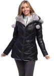 Goode Rider Black Winter Parka