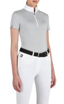 Equiline Ladies Clarac Show Shirt- Ice