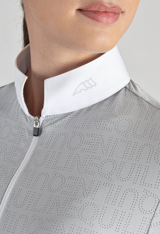 Equiline Ladies Clarac Show Shirt- Ice