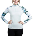 Kastel Sun Shirt - blue floral