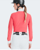 Horse Pilot Monica  Long Sleeved Ladies Show Shirt - Available in 4 colors