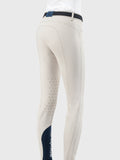 Eqode from Equiline Knee Patch Show Breech - Tan & White